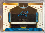 2018 Select Swatches Prizm #12 D.J. Moore 024/199 back
