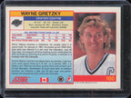 1991-92 Score Canadian Bilingual #100 Wayne Gretzky back
