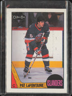 1987-88 O-Pee-Chee #173 Pat LaFontaine front