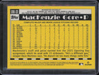 2025 Topps Update #U90-20 MacKenzie Gore 1990 Topps Baseball 35th Anniversary back