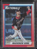 2025 Topps Update #U90-20 MacKenzie Gore 1990 Topps Baseball 35th Anniversary front