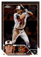2023 Topps Chrome #2 Gunnar Henderson front