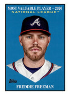 2025 Topps Update #MV-7 Freddie Freeman Most Valuable front