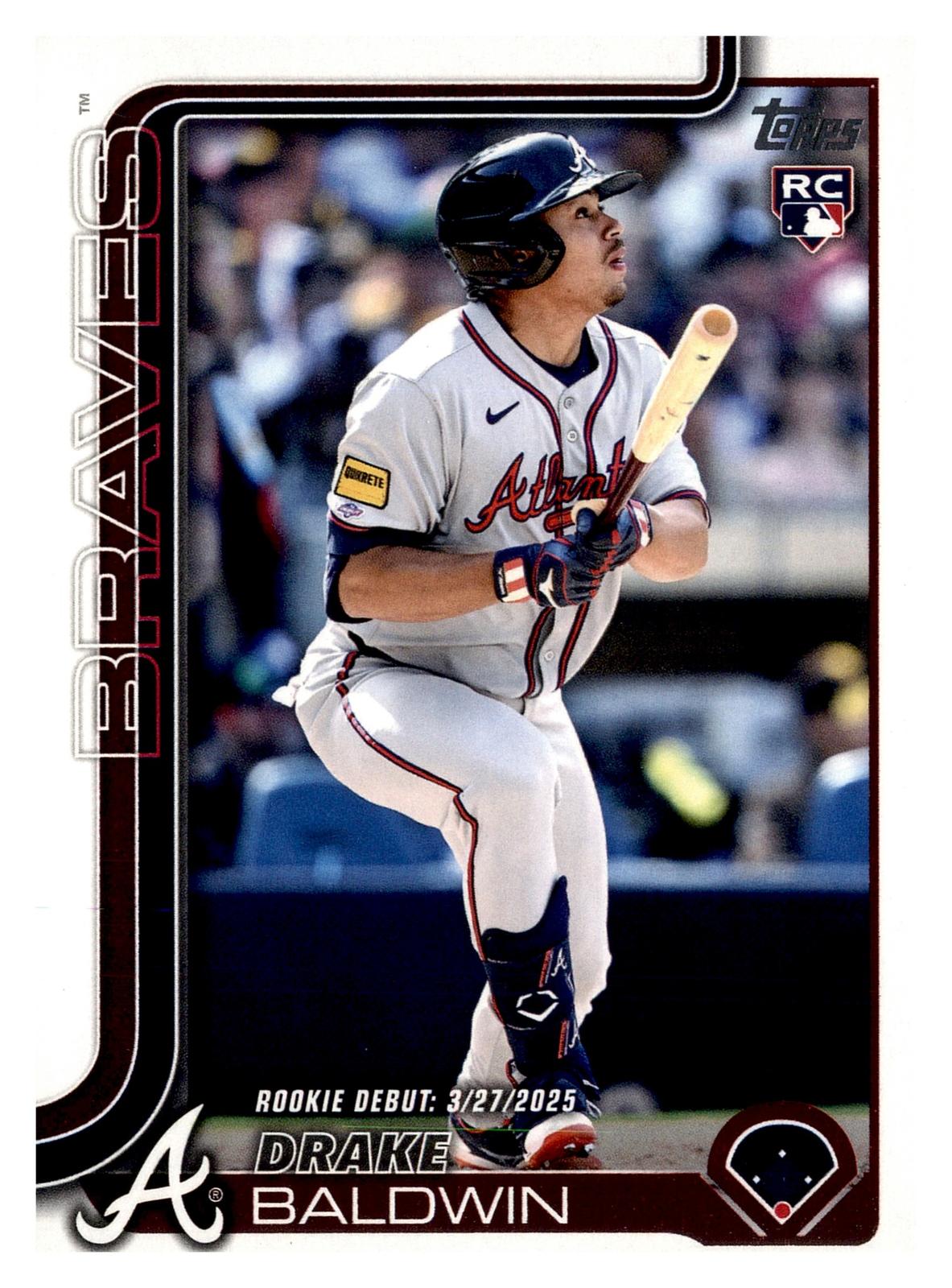 2025 Topps Update #US113 Drake Baldwin front