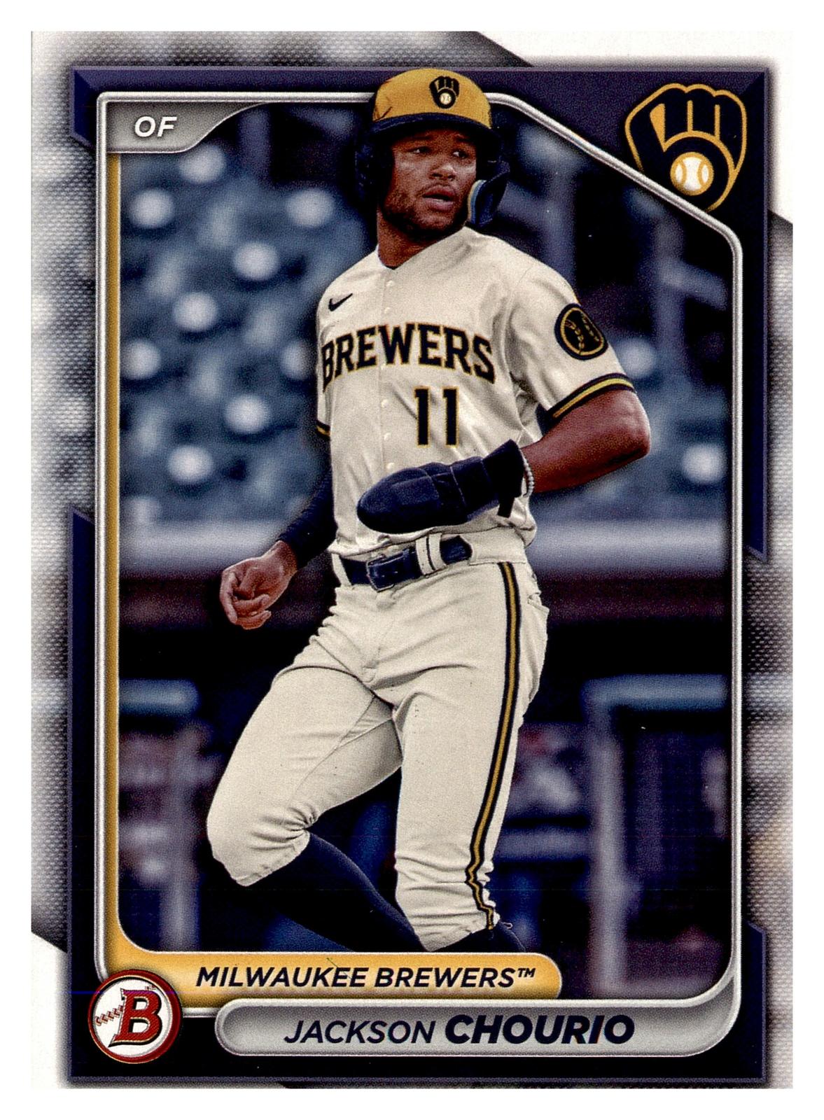 2024 Bowman #BP-140 Jackson Chourio Prospects front