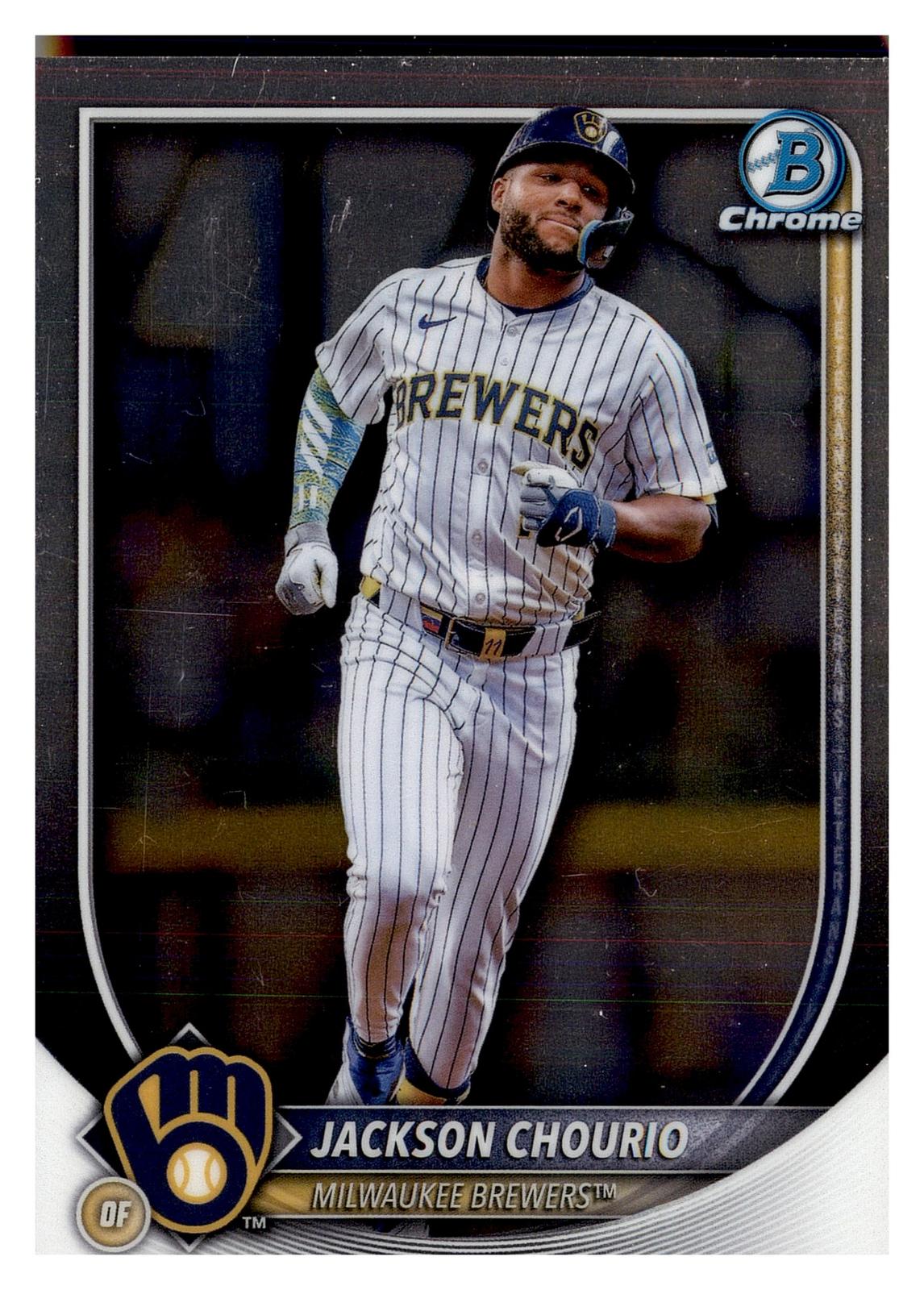 2025 Bowman Chrome #40 Jackson Chourio front