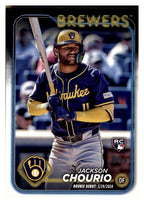 2024 Topps Update #US155 Jackson Chourio front