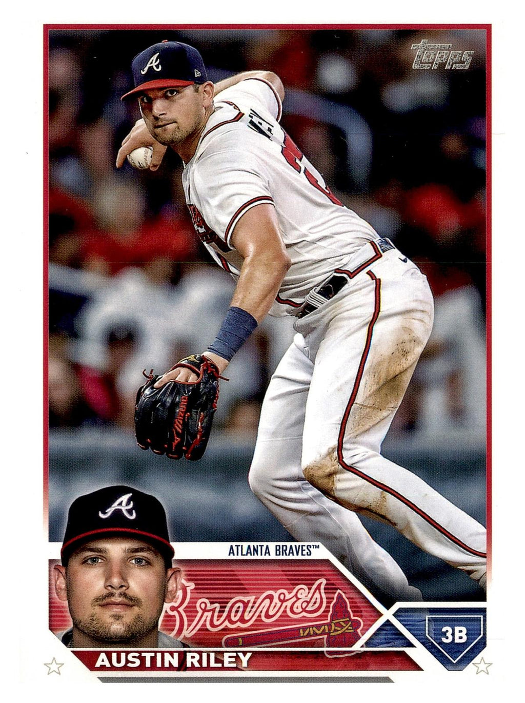 2023 Topps #660 Austin Riley front