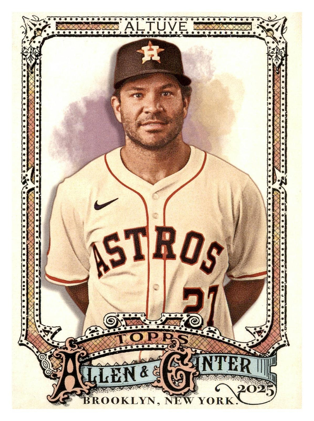 2025 Topps Allen & Ginter #152 Jose Altuve front