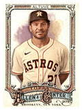 2025 Topps Allen & Ginter #152 Jose Altuve front