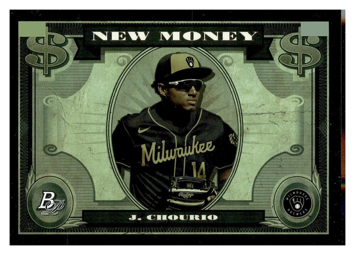 2023 Bowman Platinum #NM-11 Jackson Chourio New Money front