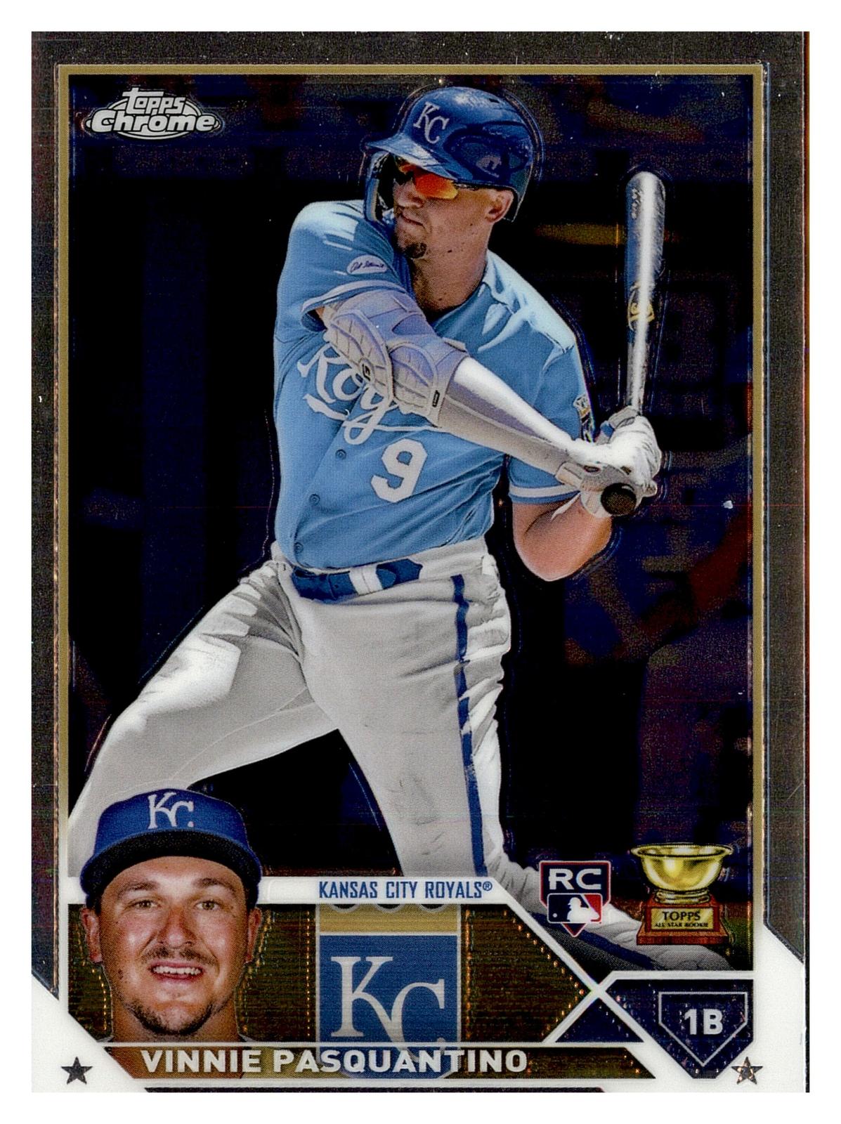 2023 Topps Chrome #119 Vinnie Pasquantino front