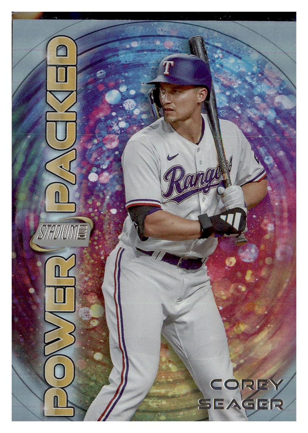 2024 Stadium Club #PP-12 Corey Seager Power Packed front