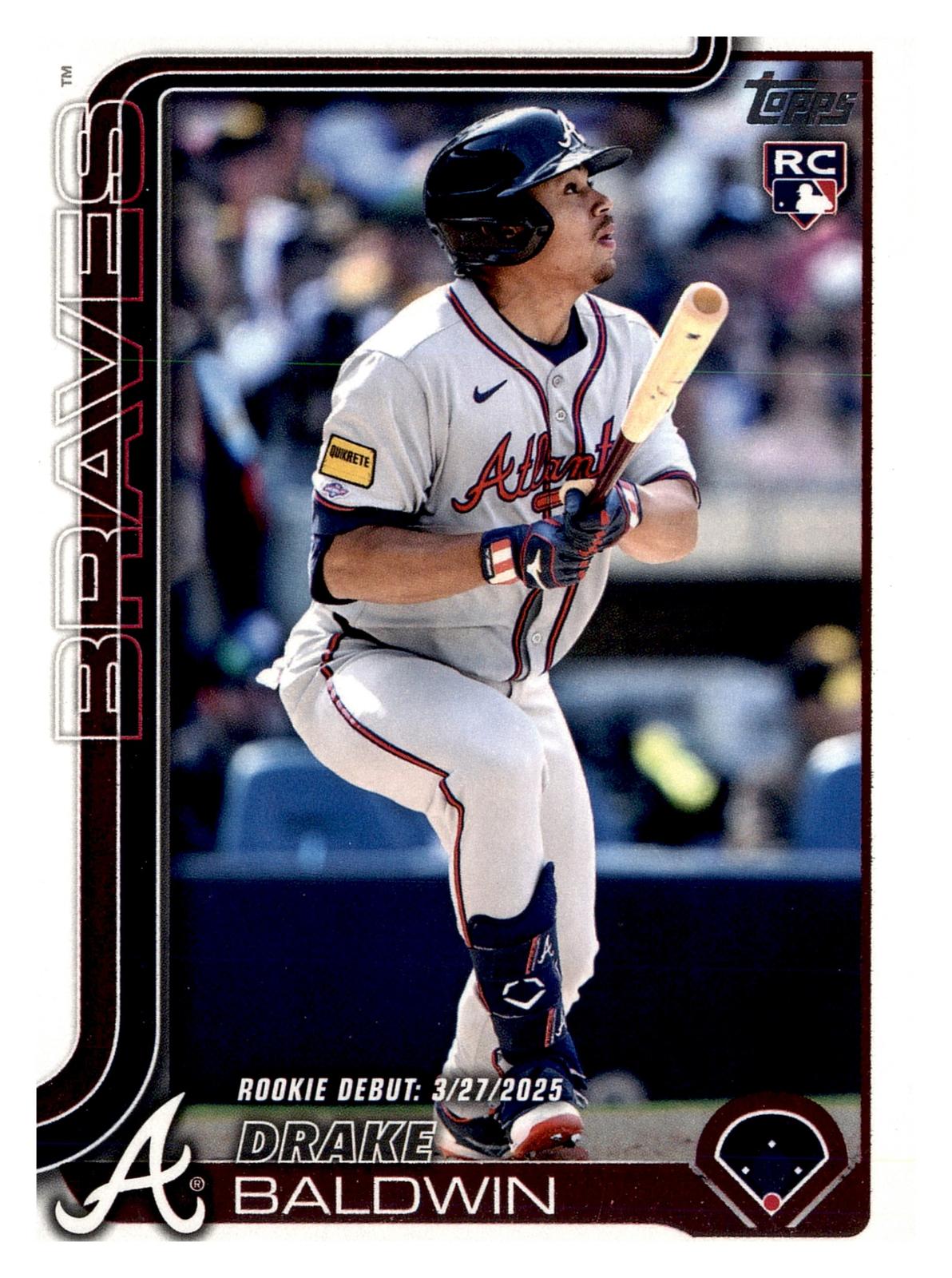2025 Topps Update #US113 Drake Baldwin front