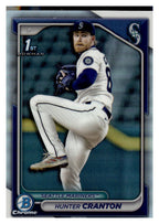 2024 Bowman Draft #BDC-144 Hunter Cranton Chrome front