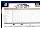 2025 Topps #646 Wenceel Pérez Sandglitter back