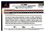 2025 Topps Update #US287 Tim Tawa Pink Holo Foil back
