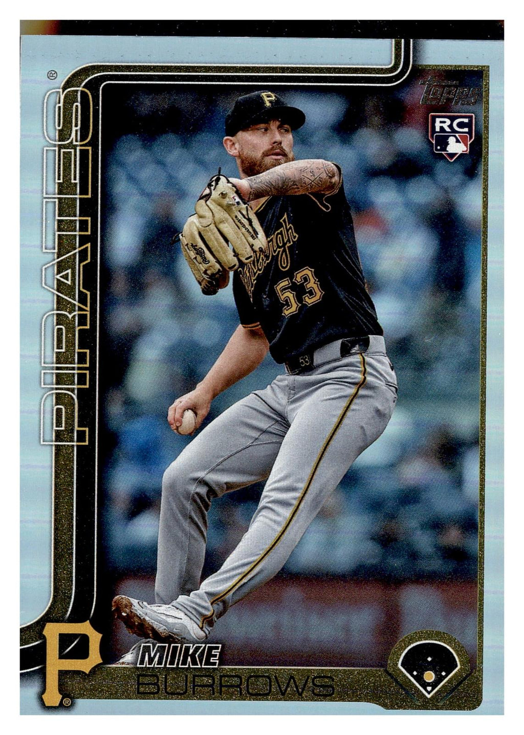 2025 Topps Chrome #78 Mike Burrows Refractor front