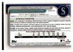 2024 Bowman Draft #BDC-155 Josh Caron Chrome Refractor back