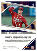 2022 Panini Elite Extra Edition #72 Robert Moore Pink back