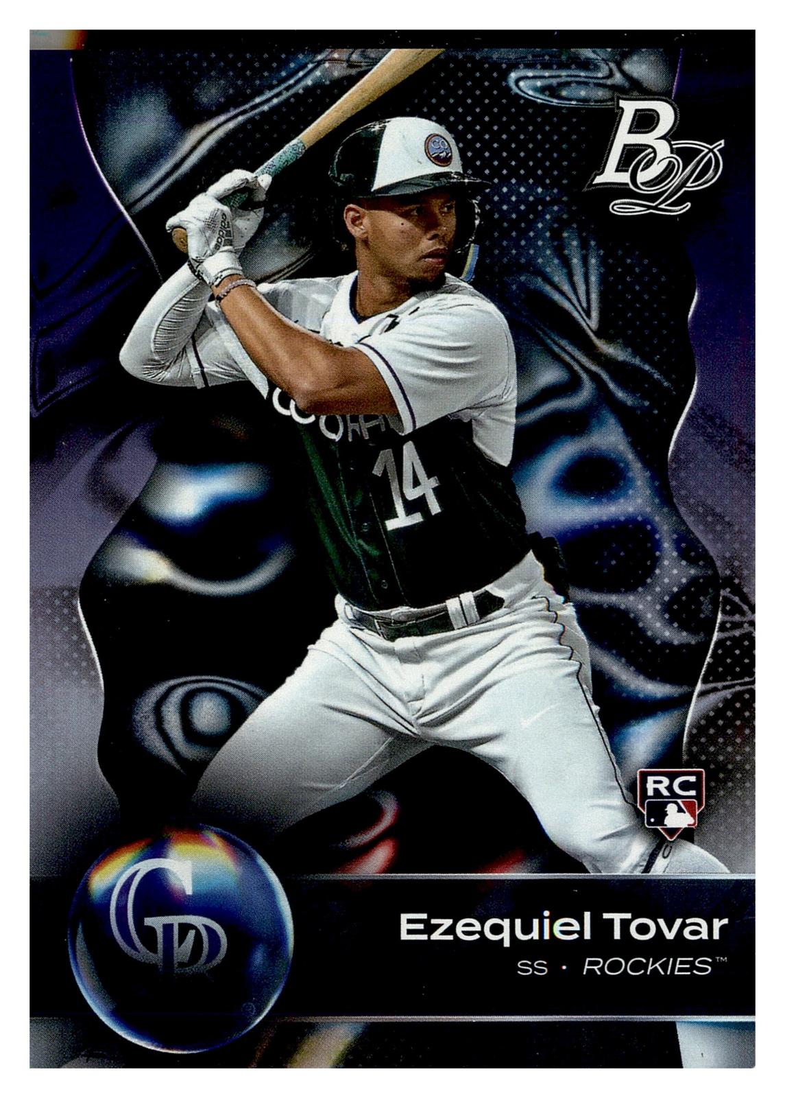 2023 Bowman Platinum #63 Ezequiel Tovar front
