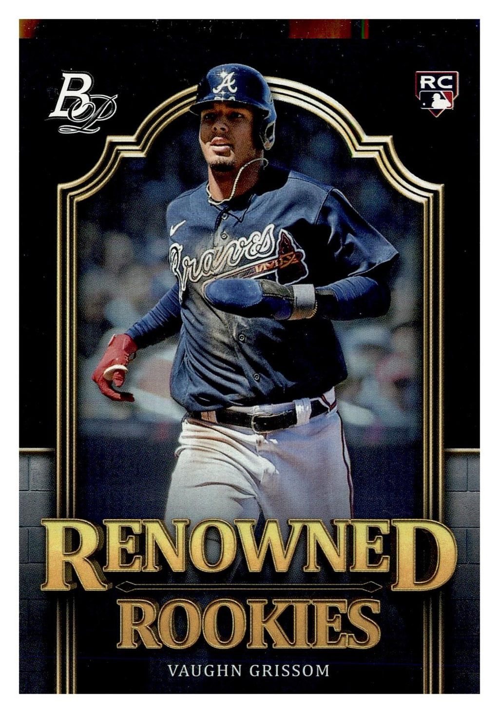 2023 Bowman Platinum #RR-12 Vaughn Grissom Renowned Rookies front