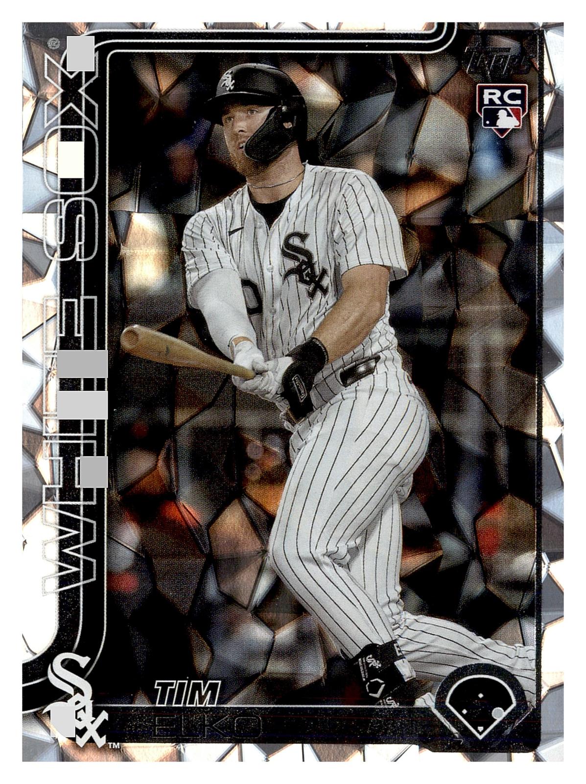 2025 Topps Update #US224 Tim Elko Diamante Foil front