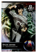 2023 Bowman Platinum #TOP-47 Druw Jones Top Prospects Ice Foil front