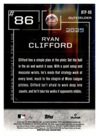 2025 Bowman #BTP-86 Ryan Clifford Bowman Scouts Top 100 back
