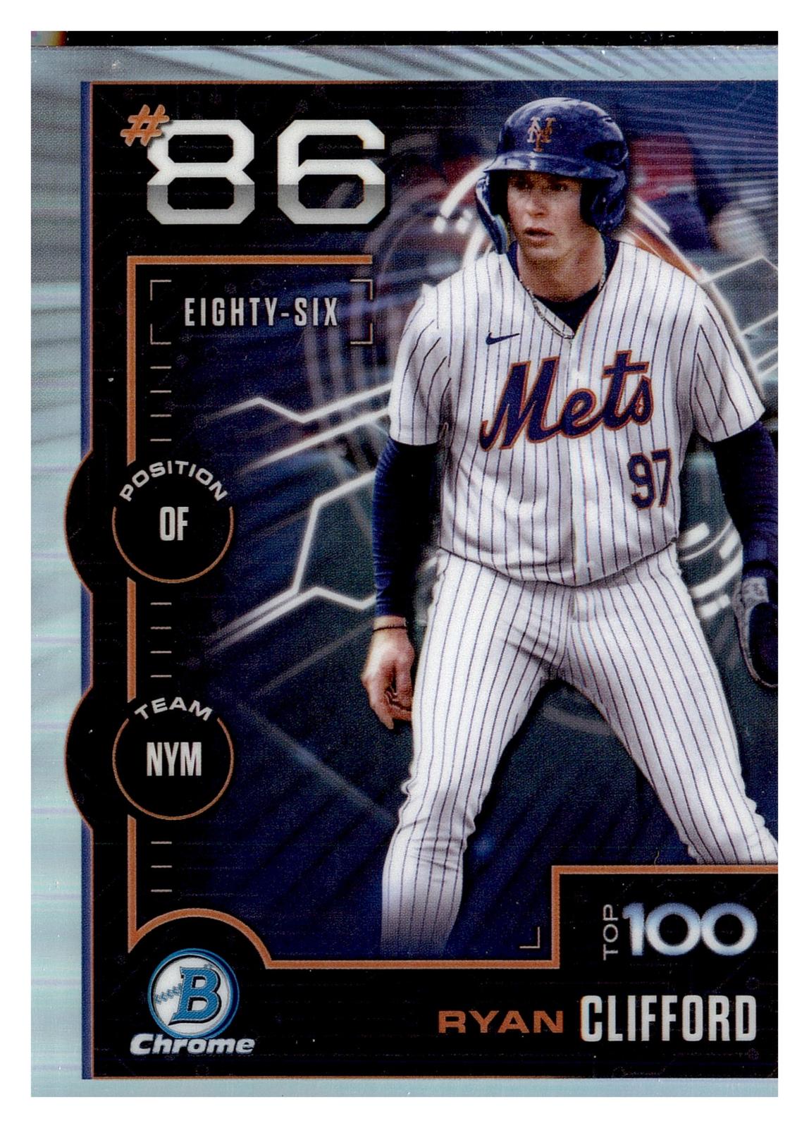 2025 Bowman #BTP-86 Ryan Clifford Bowman Scouts Top 100 front
