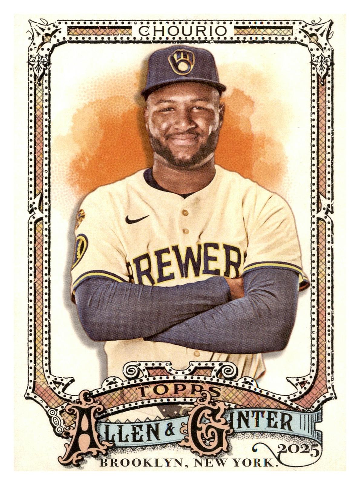 2025 Topps Allen & Ginter #76 Jackson Chourio front