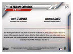 2020 Topps Update #U-3 Jump on 6 (Trea Turner / Wilmer Difo) back