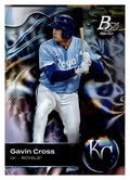 2023 Bowman Platinum #TOP-81 Gavin Cross Top Prospects Ice Foil front