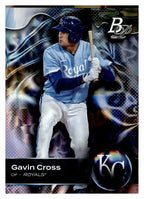2023 Bowman Platinum #TOP-81 Gavin Cross Top Prospects Ice Foil front
