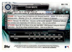 2017 Bowman Draft #BD-178 Evan White back