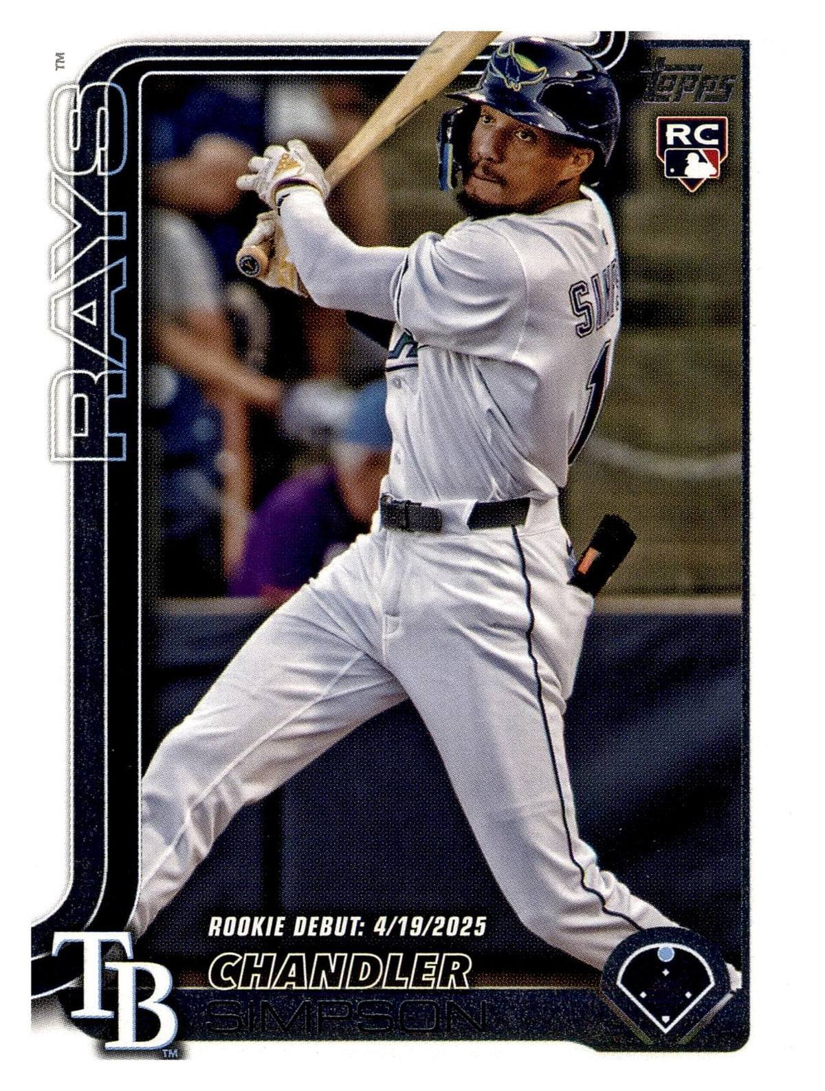 2025 Topps Update #US349 Chandler Simpson front