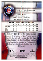 2023 Bowman Platinum #48 Nelson Velázquez Ice Foil back