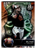 2023 Bowman Platinum #6 DL Hall Ice Foil front