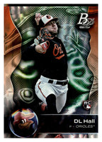 2023 Bowman Platinum #6 DL Hall Ice Foil front
