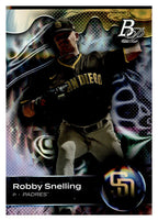 2023 Bowman Platinum #TOP-38 Robby Snelling Top Prospects Ice Foil front