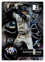 2023 Bowman Platinum #55 Anthony Volpe Ice Foil front