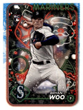 2024 Topps Holiday #H193 Bryan Woo front