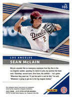 2022 Panini Elite Extra Edition #165 Sean McLain Pink back