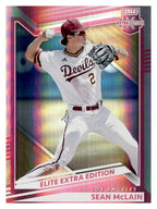 2022 Panini Elite Extra Edition #165 Sean McLain Pink front