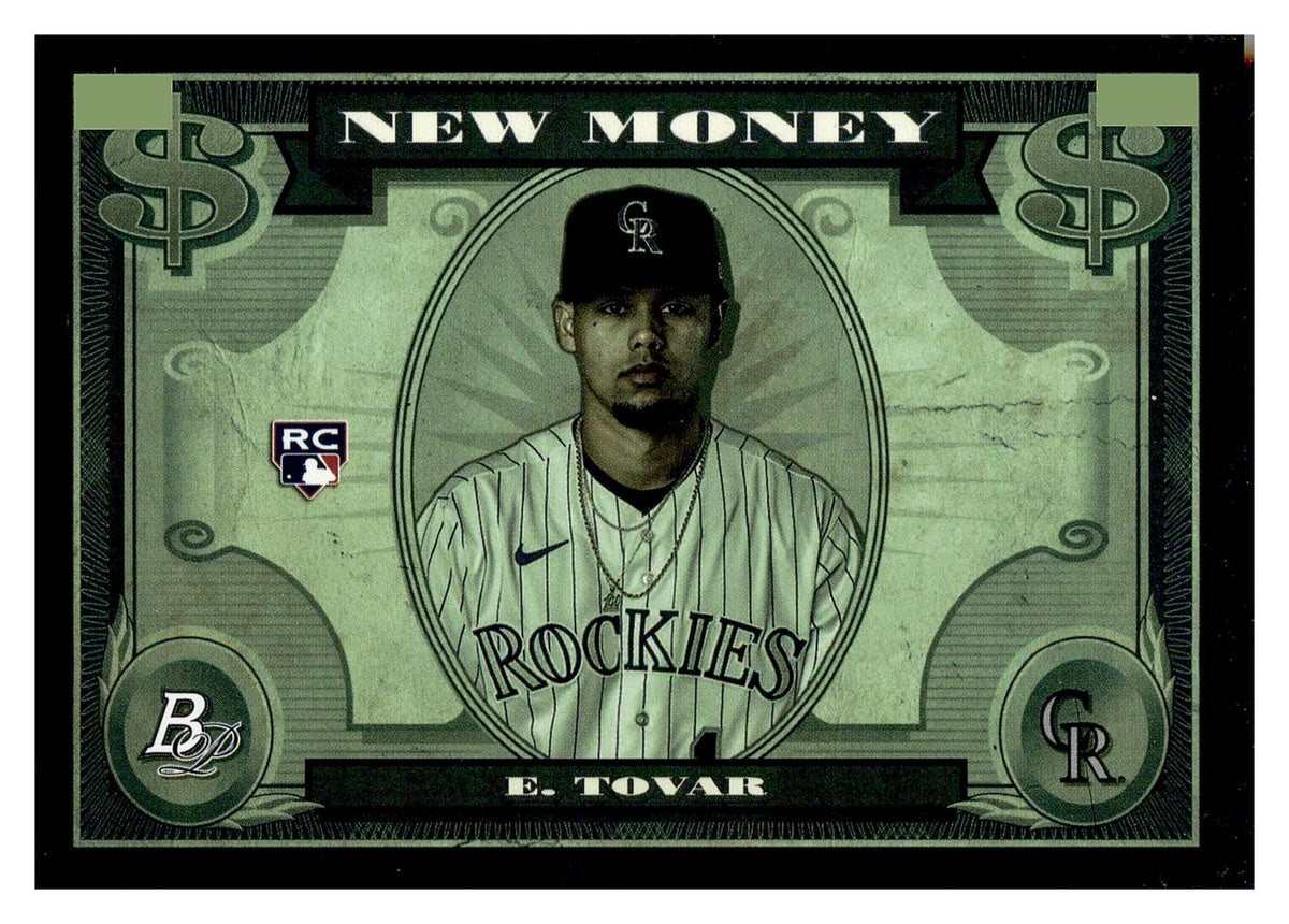 2023 Bowman Platinum #NM-7 Ezequiel Tovar New Money front