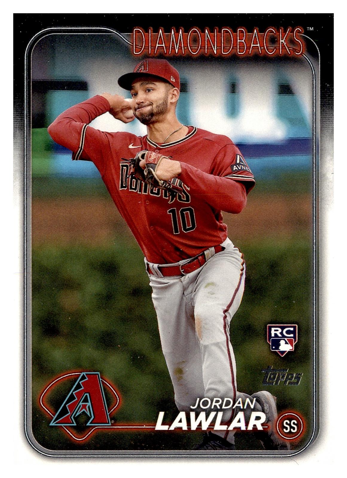 2024 Topps #451 Jordan Lawlar front