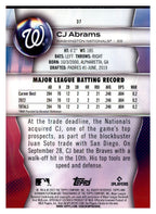 2023 Bowman Platinum #37 CJ Abrams back