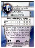 2023 Bowman Platinum #80 Jonathan Aranda back