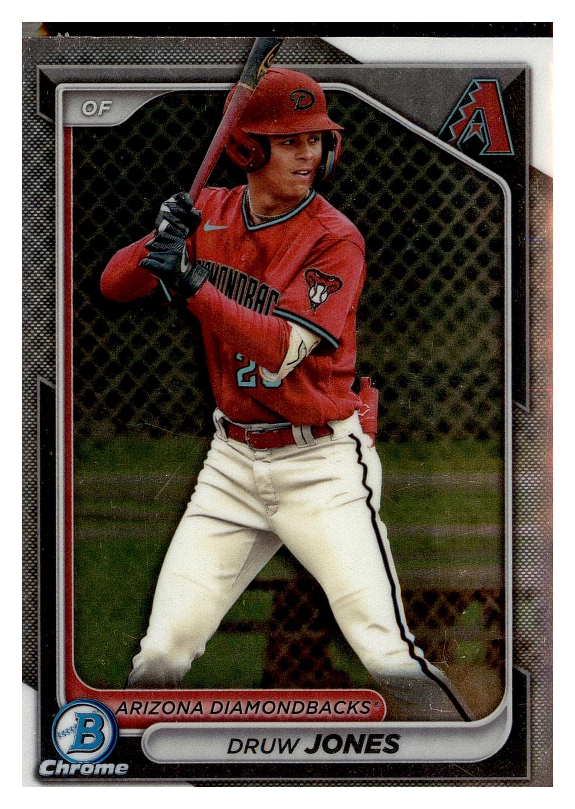 2024 Bowman #BP-60 Druw Jones Prospects front