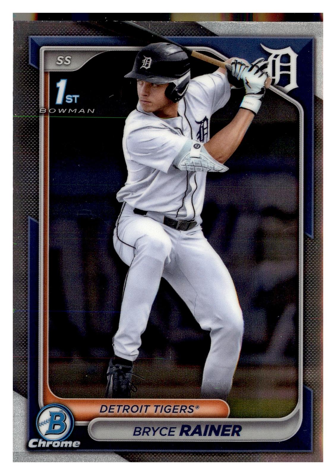 2024 Bowman Draft #BDC-86 Bryce Rainer Chrome front
